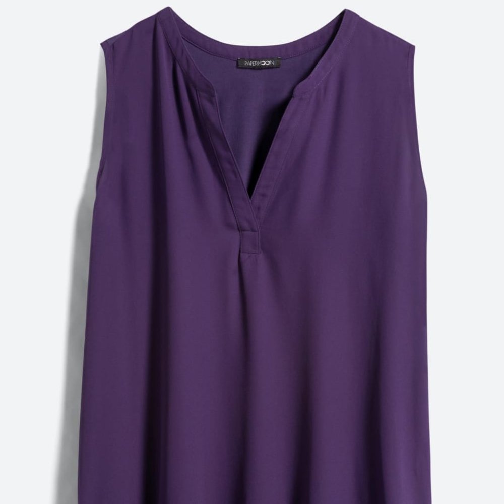 Papermoon Fayette Mixed Material Blouse